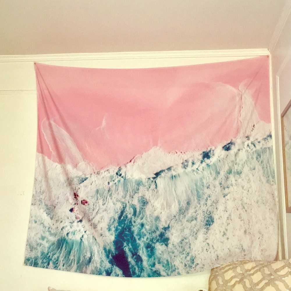 Ocean wall tapestry from society 6!